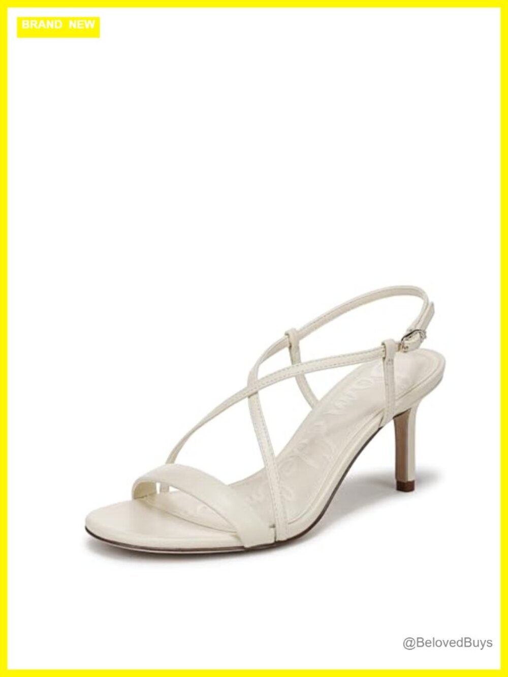Sam Edelman Ginny Heeled Sandal Stiletto Ankle Strap Dress Sandal